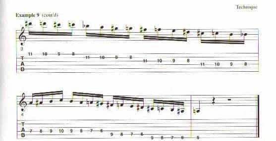 [推荐]JOHN PETRUCCI的部分教学练习曲谱！_第12张