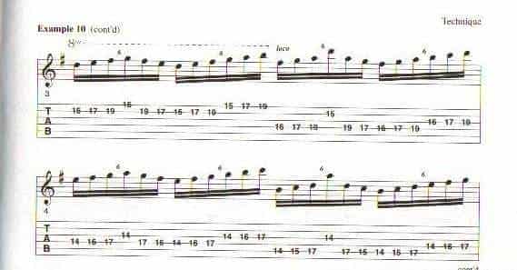 [推荐]JOHN PETRUCCI的部分教学练习曲谱！_第14张