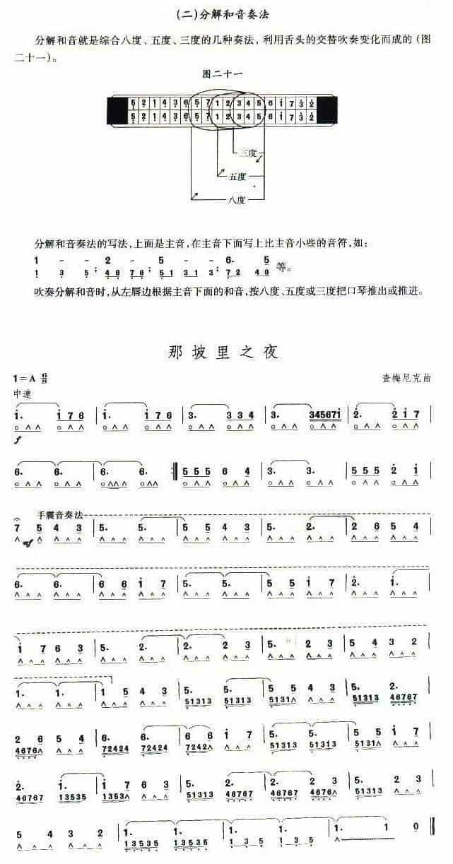 口琴十级：那坡里之夜_第1张
