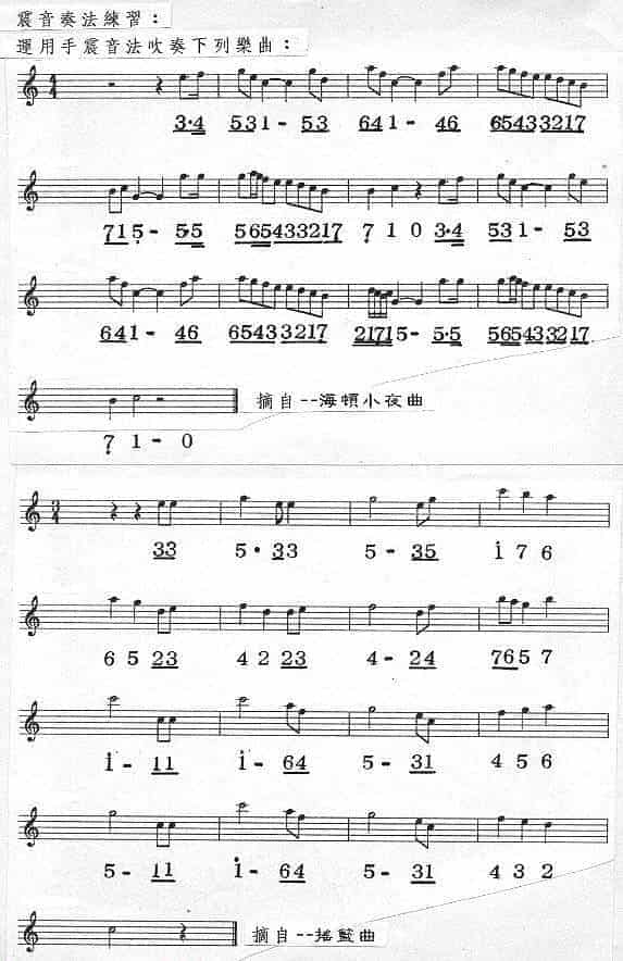 半音阶口琴:振音奏法篇_第4张