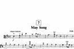 may Song 中提琴谱